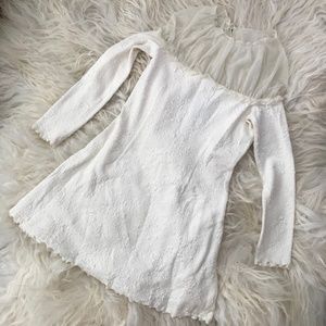 OPENING CEREMONY Textured Mini Dress
